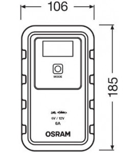Chargeur de batterie Osram OEBCS906