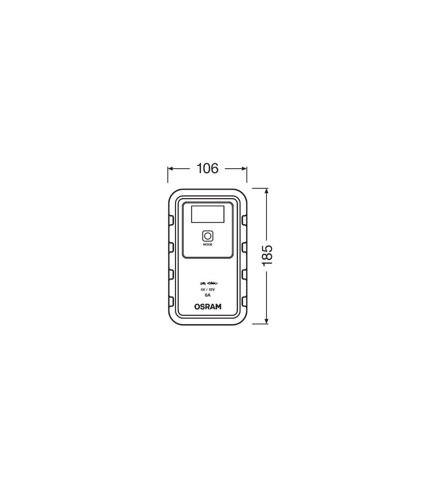 Chargeur de batterie Osram OEBCS906
