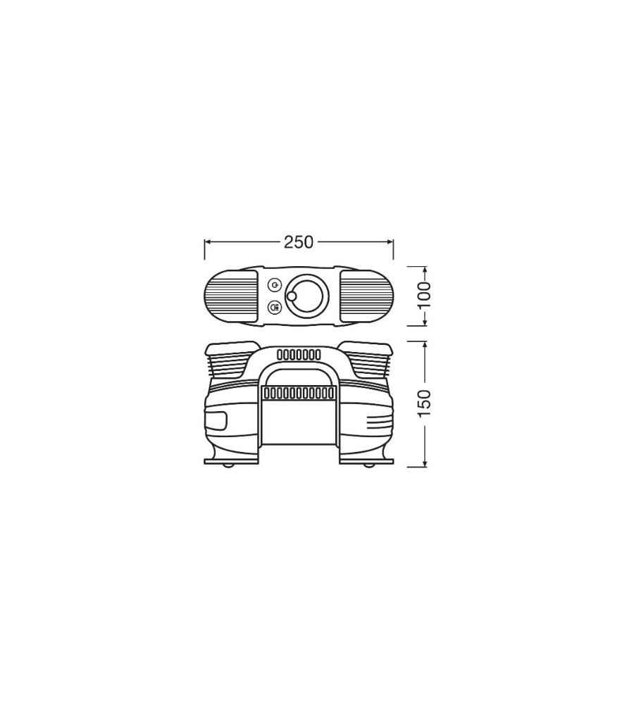 Compresseur d'air Osram OTI830
