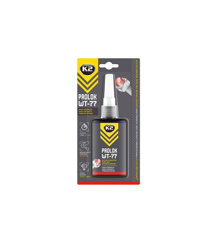 ADHÉSIF POUR VIS - FREIN FILET - PROLOK  HIGH WT77 50G