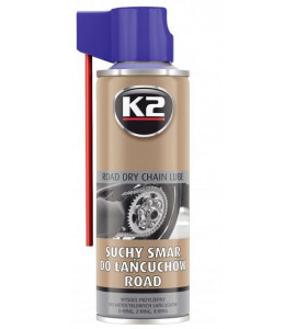 LUBRIFIANT CHAINE SEC ROUTE K2 400ML
