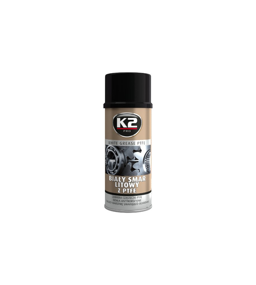 SPRAY GRAISSE AU LITHIUM BLANC 400ML